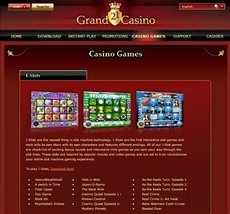  21 grand casino mobile